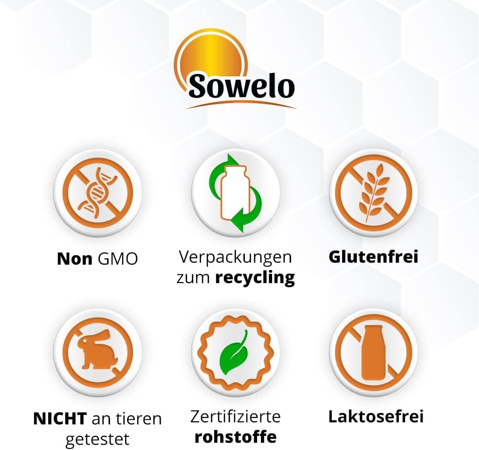Vitamin B2 40 mg – Hochdosiert – 200 Tabletten – Unterstützt Energiestoffwechsel, Nervensystem, Müdigkeitsreduktion & Sehkraft – Reine Formel, EU-Herstellung – Sowelo