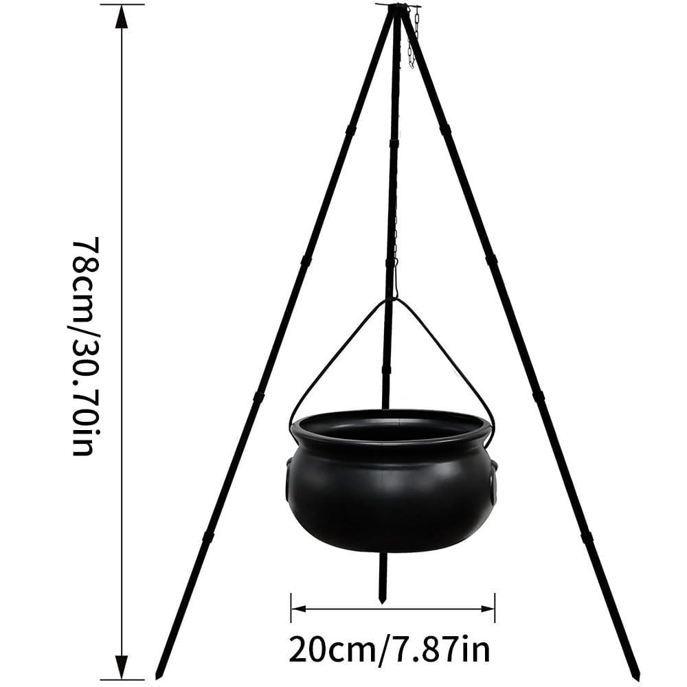 Accesorio de de plástico con Soporte de trípode para jardín.