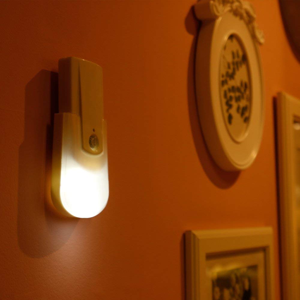 Juvo Wonderlite Cum Torch from SeniorWorld β Help Kids and Elders Avoid Accidents in The Dark. Motion Sensor Activated, Battery Operated LED Automatic Night Light 3