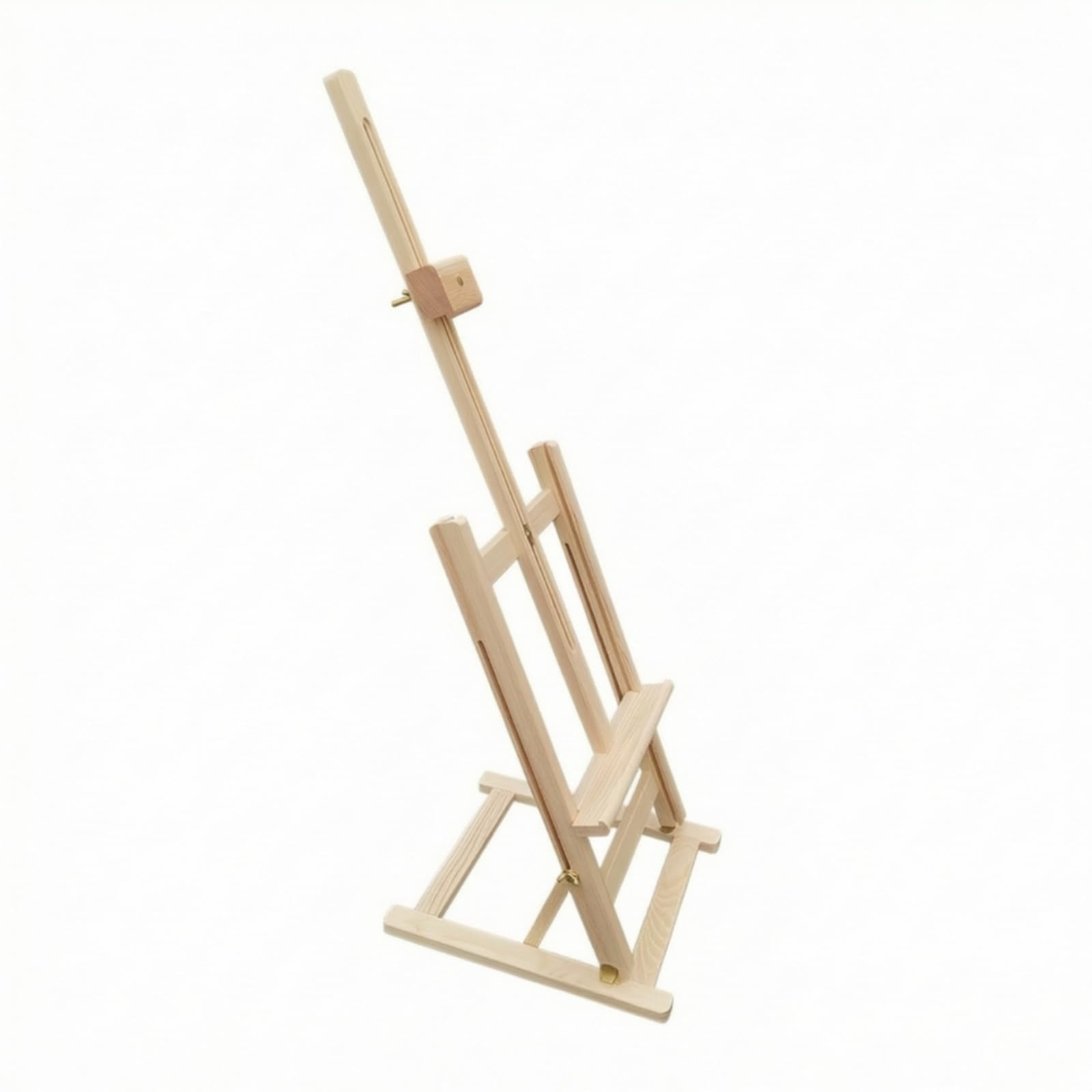 Cavalletto da Tavolo in Legno Salvaspazio Cavalletto Pieghevole in Legno Robusto Cavalletti per Artisti, Bambini, Studio, Scuola
