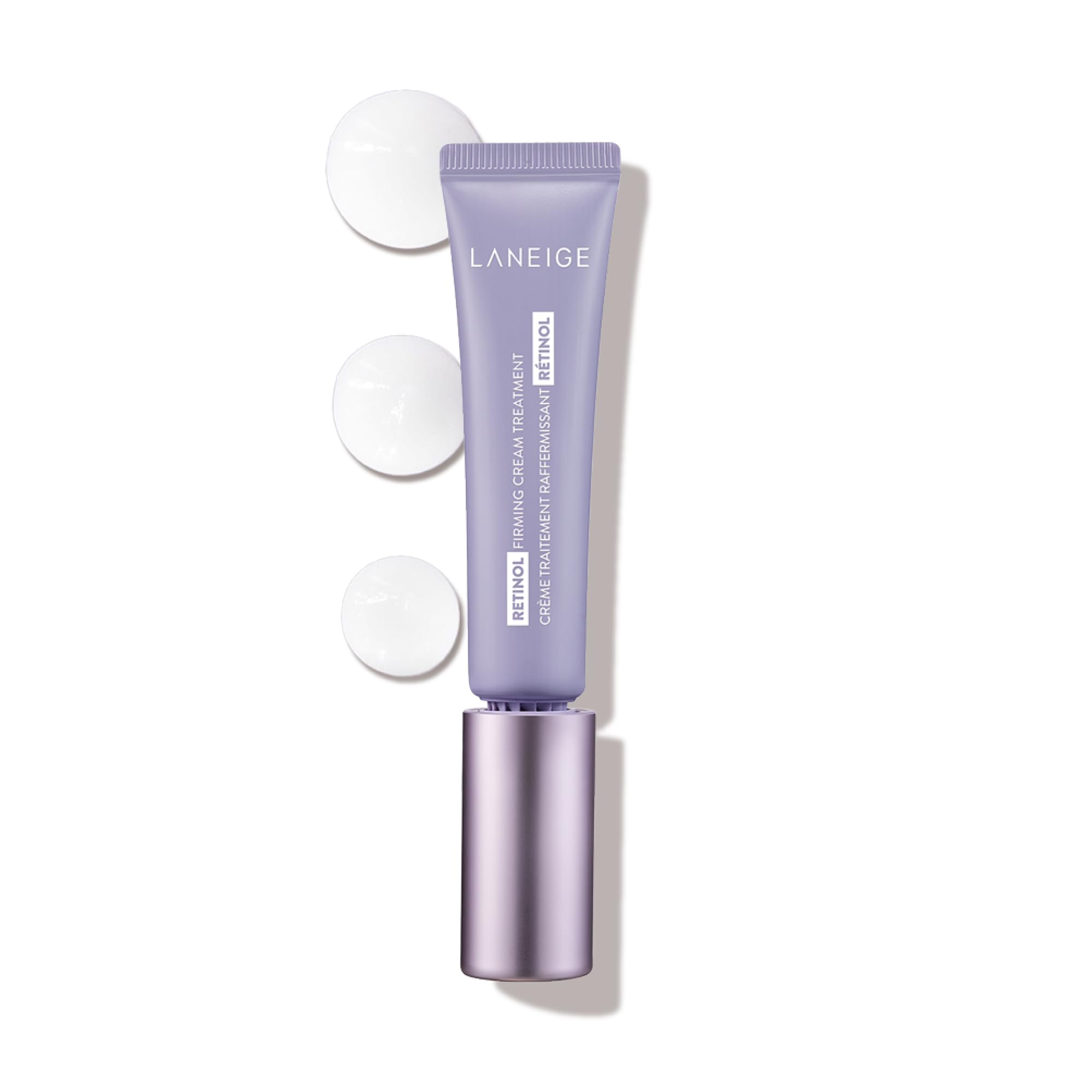 LANEIGE Retinol Firming Cream Treatment: Visibly firm and smooth the look of fine lines and wrinkles.