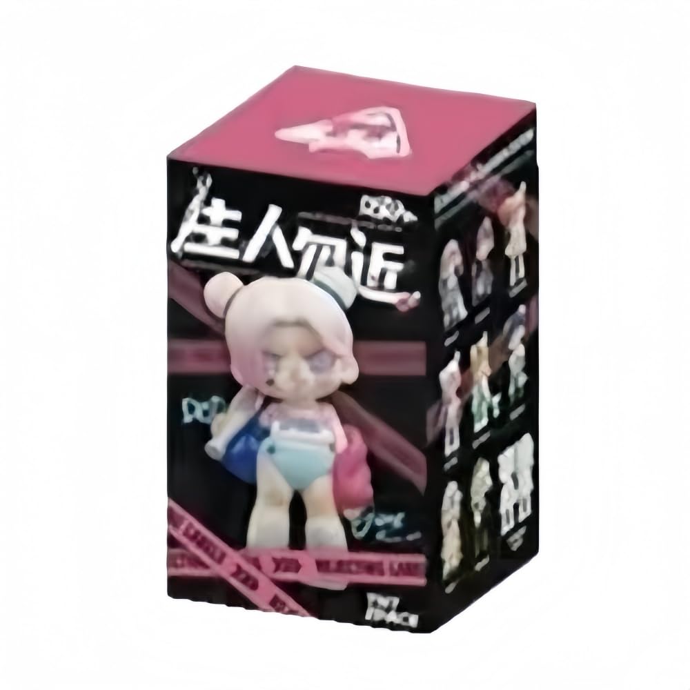 Pisipe Blind, "Do Not Go Closer" Mystery Box ♡ Individualistic Figure, Creative Series From China, For Collectors, Limited Edition, Unique Art, Domestically Produced in Japan (3 [Blind Box]) : Toys & 