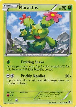 Pokemon - Maractus (10) - XY Flashfire