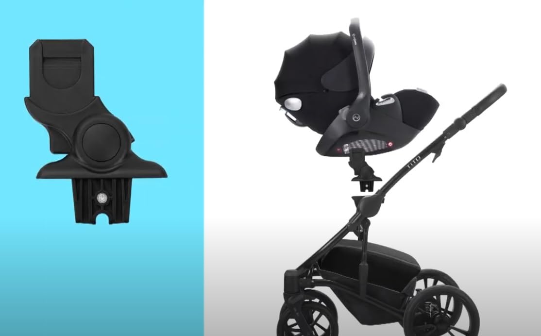 Bebetto Multi Comfort Autositzadapter, 2 Autositzadapter mit verstellbarem Winkel, AMCS 2.0