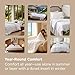 Bedsure Duvet Cover Full Size - Soft Double Brushed Bedding Set for Kids & Adults, Zipper Closure, 3 Pieces, Includes 1 Duvet Cover (80