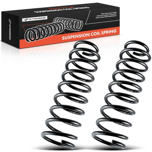 A-Premium 2-Pack Front Suspension Coil Spring Set Compatible with Jeep