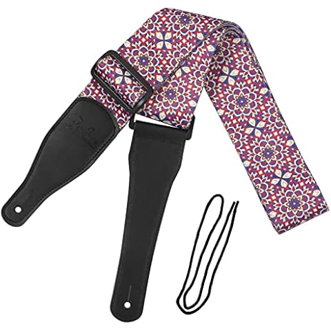 BestSounds Guitar Strap, Bass Guitar Strap, Electric and Acoustic Guitar Straps (Vintage#1), Vintage#1, Regular Cover