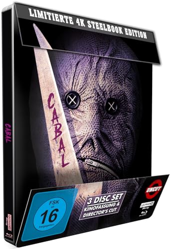 Clive Barkers Cabal: Die Brut der Nacht – 4K Steelbook (UHD + Blu-ray Disc)