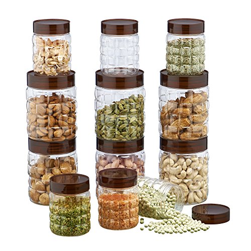 Image of Steelo 12 pcs PET Container Set - 300ml x 6, 600ml x 6 (Solitaire)