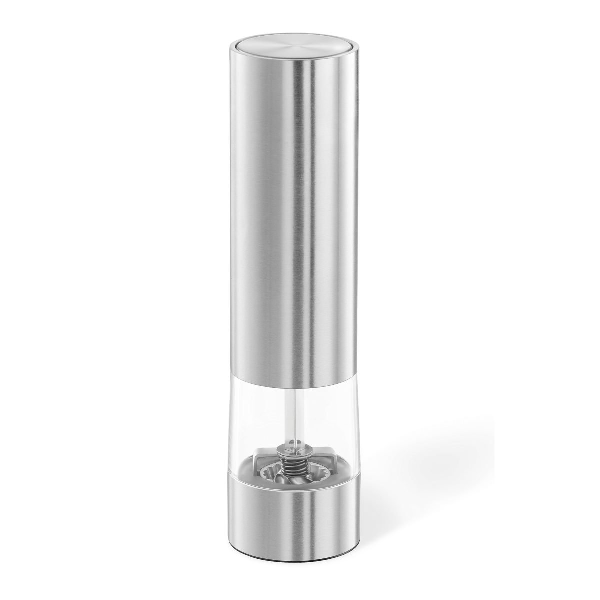 ZACK 20935 Monino eléctrica Molinillo de Pimienta, Acero Inoxidable Mate