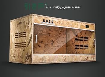 Amazon | TAKEY爬虫類 ケージ レオパ ケージ 木製飼育ケージトカゲ