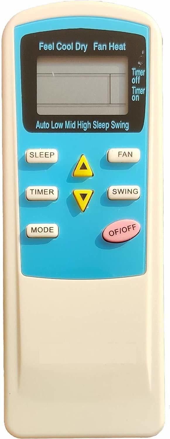 AC Remote Control Compatible for Videocon, TCL, CRUICE AC | KE HYD-041-picture-18