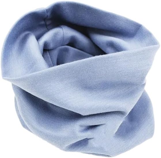 Hgvcfcv Wool Thermal Neck Gaiter Women Men Wool Neckchief Tube Headbands Outdoor Layer Ring Collar Muffler