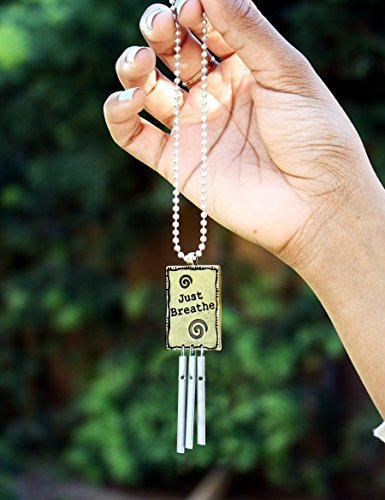 Jacob'S Musical Chimes SG_B00II6I7YY_US Jacob'S Musical Car Charm, Just Breathe, Mini Wind Chime thumb #3