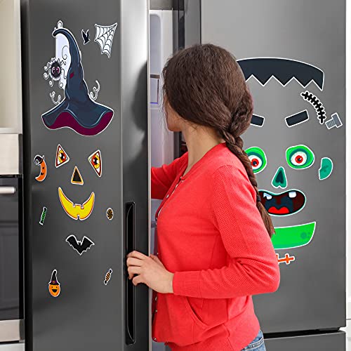Halloween Refrigerator Magnets, Holiday Refrigerator Magnets Egg Bunny Fridge Magnet Holiday Xmas Halloween Easter Decorations For Metal Door, Kitchen, Garage, Office() #TOP4