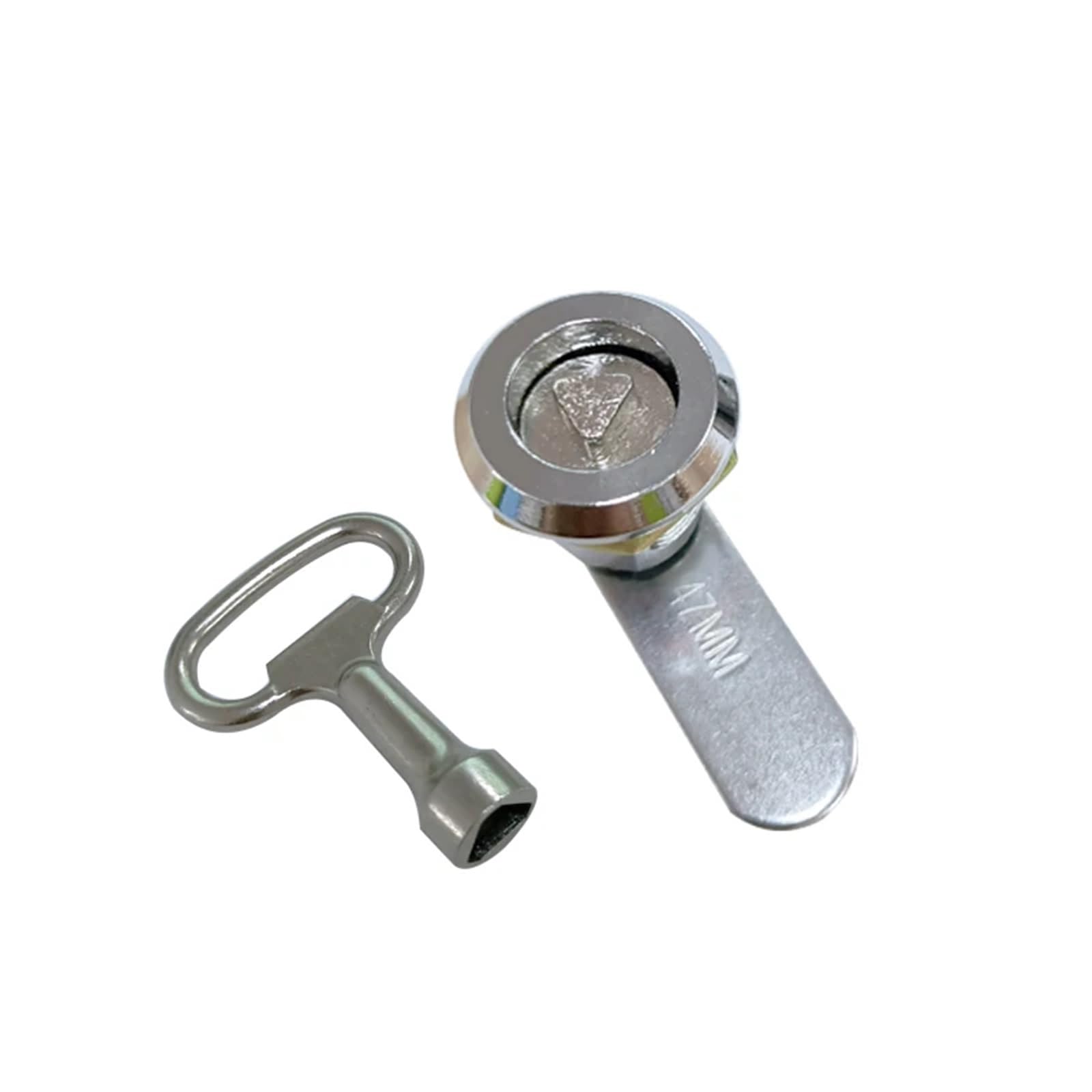 Zinc Alloy Triangle Lock File Cinet Industrial Distribution Box Trash Can Tongue Cam 1Pcs
