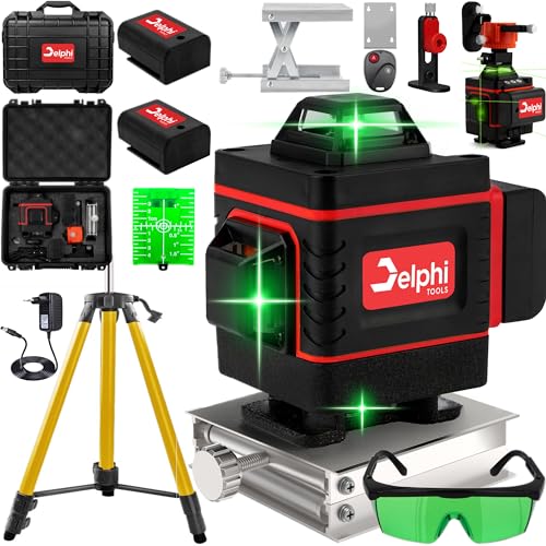 DELPHI Livella Laser 360° Verde 16 Linee Autolivellante