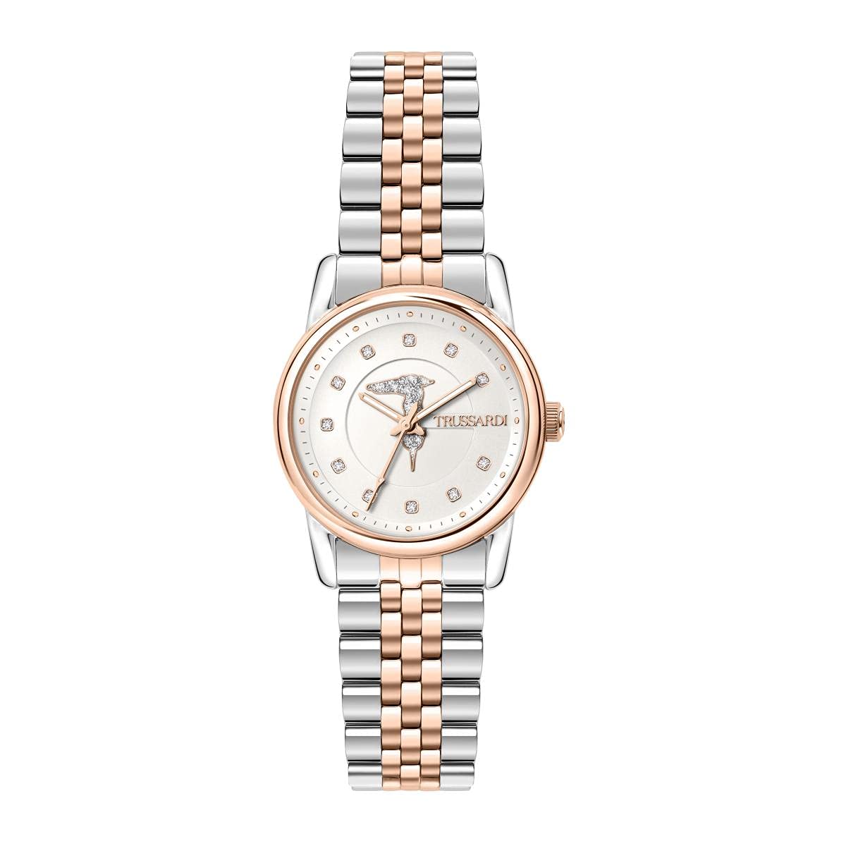 TrussardiT-Joy Women's Watch Time Only Made of Steel, Pvd Rose Gold - R2453150502