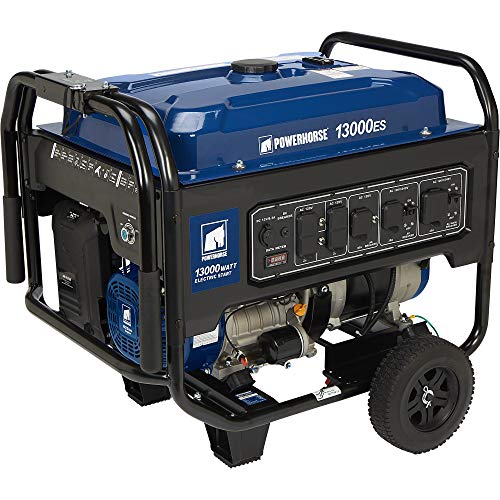Powerhorse Portable Generator - 13,000 Surge Watts, 10,000 Rated Watts, Electric Start