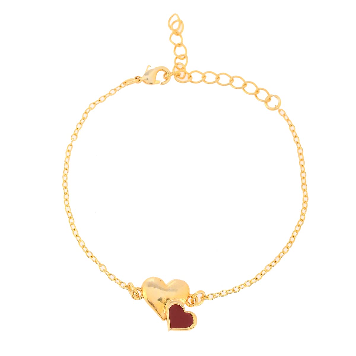 VOYLLA Valentines Day Collection Bonded Hearts Bracelet (B0BSR48HLQ) Amazon Price History, Amazon Price Tracker