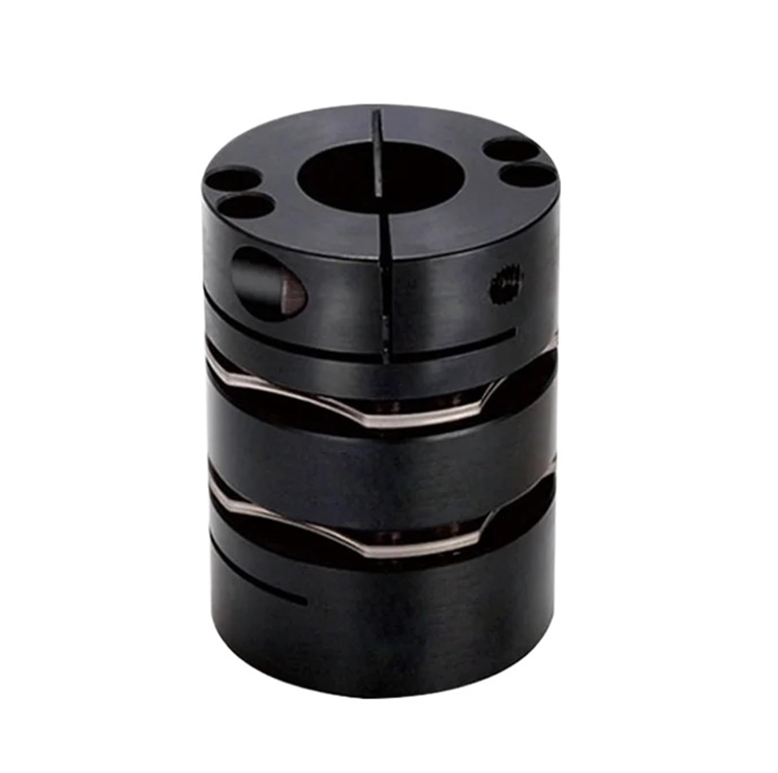Accouplement d'arbre de serrage à double diaphragme en acier 45#, 8 vis(GLB-34x45-(5-16))