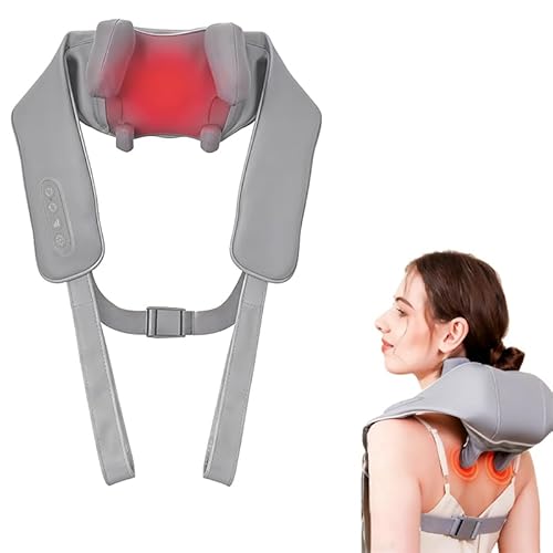 6D Masseur Cervical Sans Fil pour Dos et Épaules