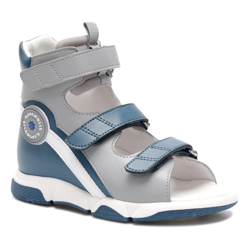 Orthopedic Sandals for Toddlers with Arch Support,Kids High Back Ankle Supportive Shoes