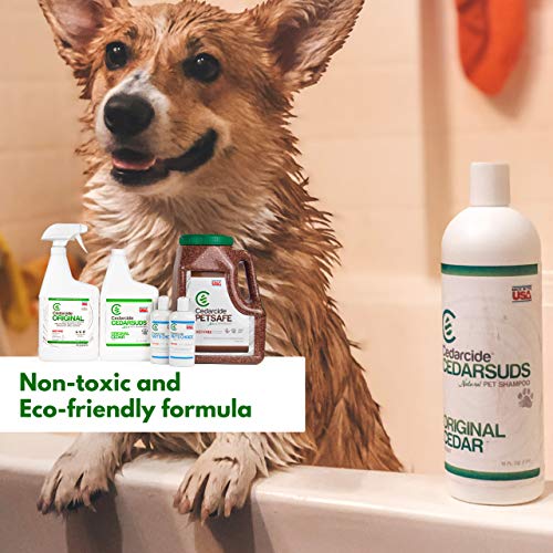 Cedarcide Flea & Tick Pet Pack (Medium) | Cedarcide Original + CedarSuds Pet Shampoo + Vets Choice Flea & Tick Dip… - Image 4