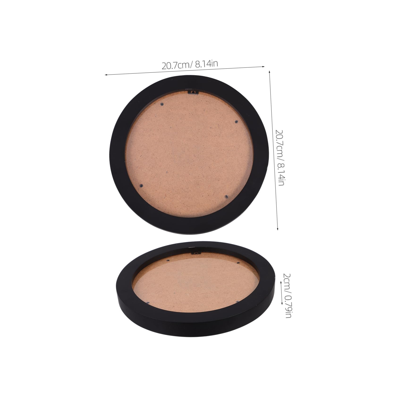 HOMOCONO Embroidery Hoop Frame Round Photo Frame for Art Cross Stitch Quilting Stand