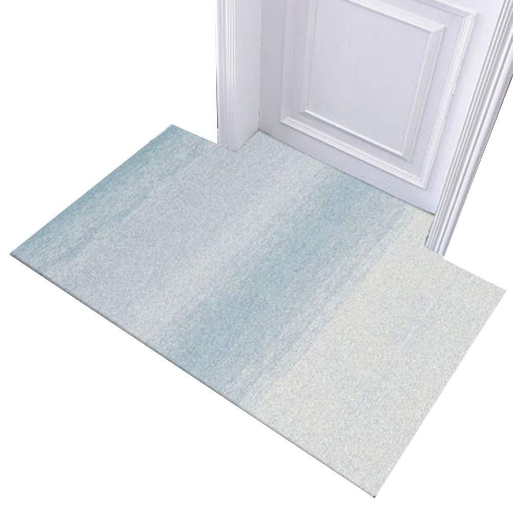 Tapis de porte d'entrée moderne ZWRYW lavable et antidérapant en 120x120cm