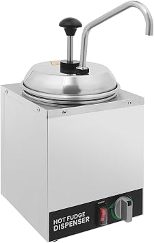 Double Head Cheese Melter Hot Fudge Warmer Waterproof Stainless Steel Sauce Warmer 86-185F 350w For Butter,Fudge,Cheese 3L