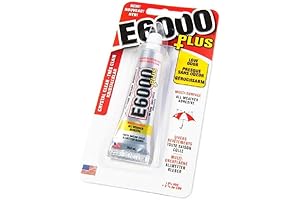 e6100 Adhesive Eclectic 570110, Clear 0.9 Fl Oz E6000+Plus Multipurpose Adhesive