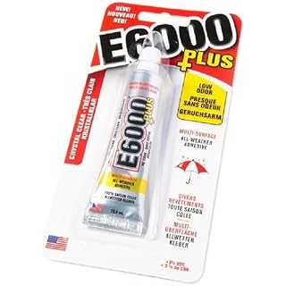 E6000 Eclectic 570110, Clear 0.9 Fl Oz E6000+Plus Multipurpose Adhesive