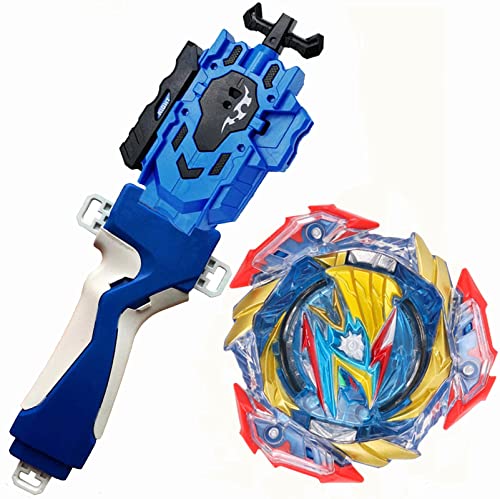 Mopogool Metal Fusion Play Blade Blade Toy Set B Blades Toys DB B-193 Booster Ultimate Valkyrie.Lg.V'-9 Battling Top Toys Bey Battle Blade Burst Evolution Left Right Spin String Launcher Grip