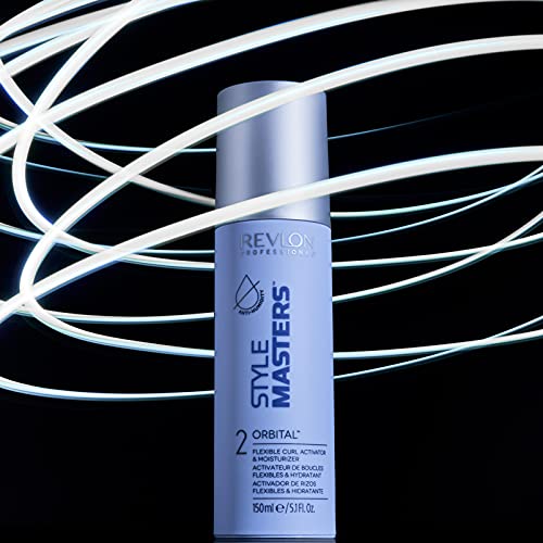 Revlon Professional - Style Masters Orbital - Activateur de Boucles - Soin des Cheveux Protecteur - Hair Curler - Ravive les Boucles sur Cheveux Secs - Préserve la Couleur - 150 ml (Lot de 2)