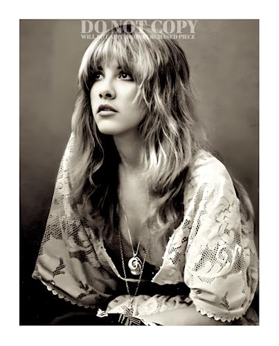 Idée cadeau Stevie Nicks tirage photo de collection 1977 pour fan de Fleetwood Mac