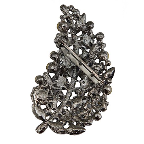 Women's Elegant Crystal Brooch Pin