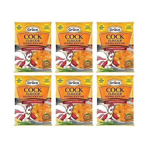 Grace Cock Flavour Instant Noodle Soup Mix Cover