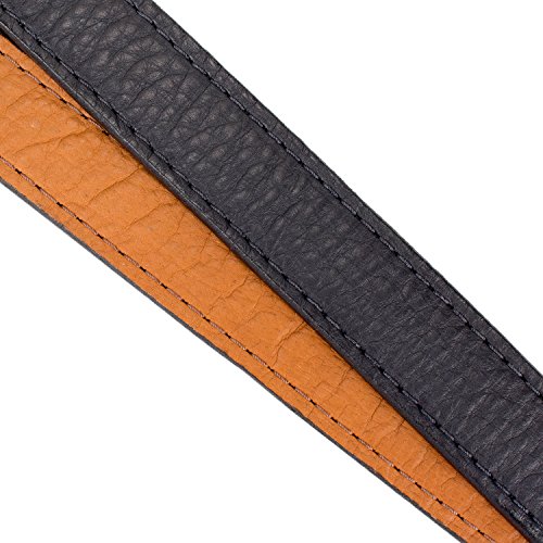 Genuine American Bison Dress Belt - 1.25" wide, soft buffalo3