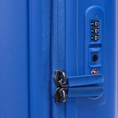 Mandarina Duck LOGODUCK + Trolley Cabin EXP, Electric Blue, Cabin, LOGODUCK +, Electric Blue, Cabin, LOGODUCK +4