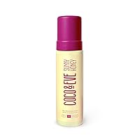 Vista 10 de Coco & Eve Sunny Honey Bali Bronzing Self Tanner Mousse Loción bronceadora sin sol natural (muy oscura), loción autobronceadora instantánea