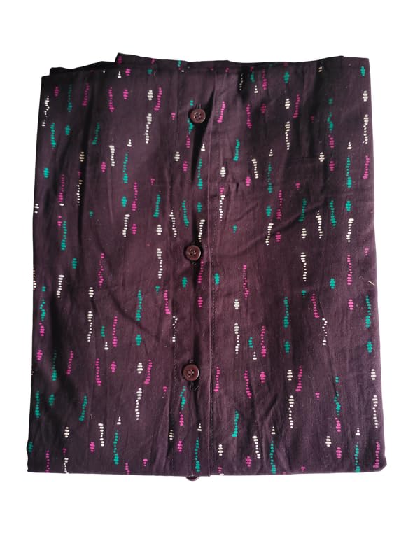 Image of MENMAII Women's [Free Size] Full Open /Front Buttoned [a Kind of Adaptive Clothing] Multipurpose Nighty for Maternity /Pregnancy /Elderly /Patient /Feeding /Hospital Purpose Nighty