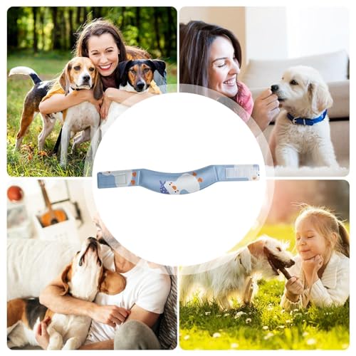 Pack de hielo para perros con cubre cuello transpirable y ajustable para verano 5