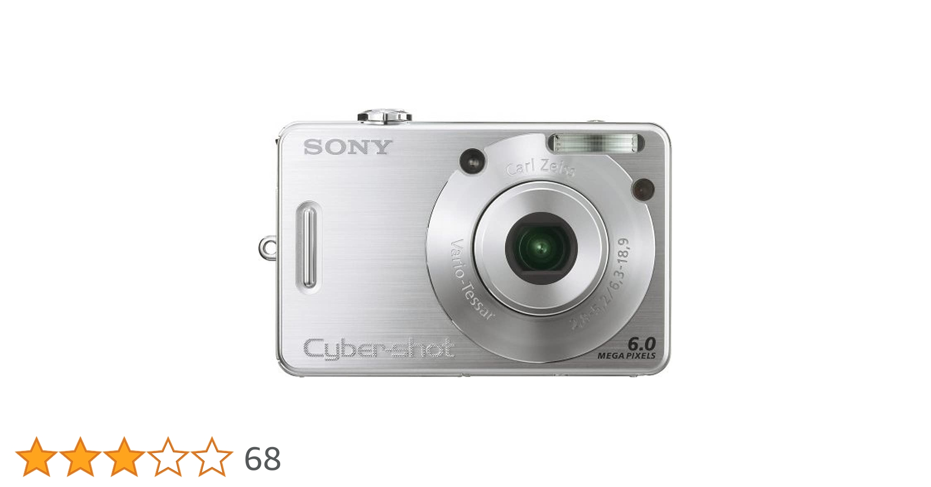 Sony Cybershot DSCW50 - Compact, High-Resolution Digital Camera