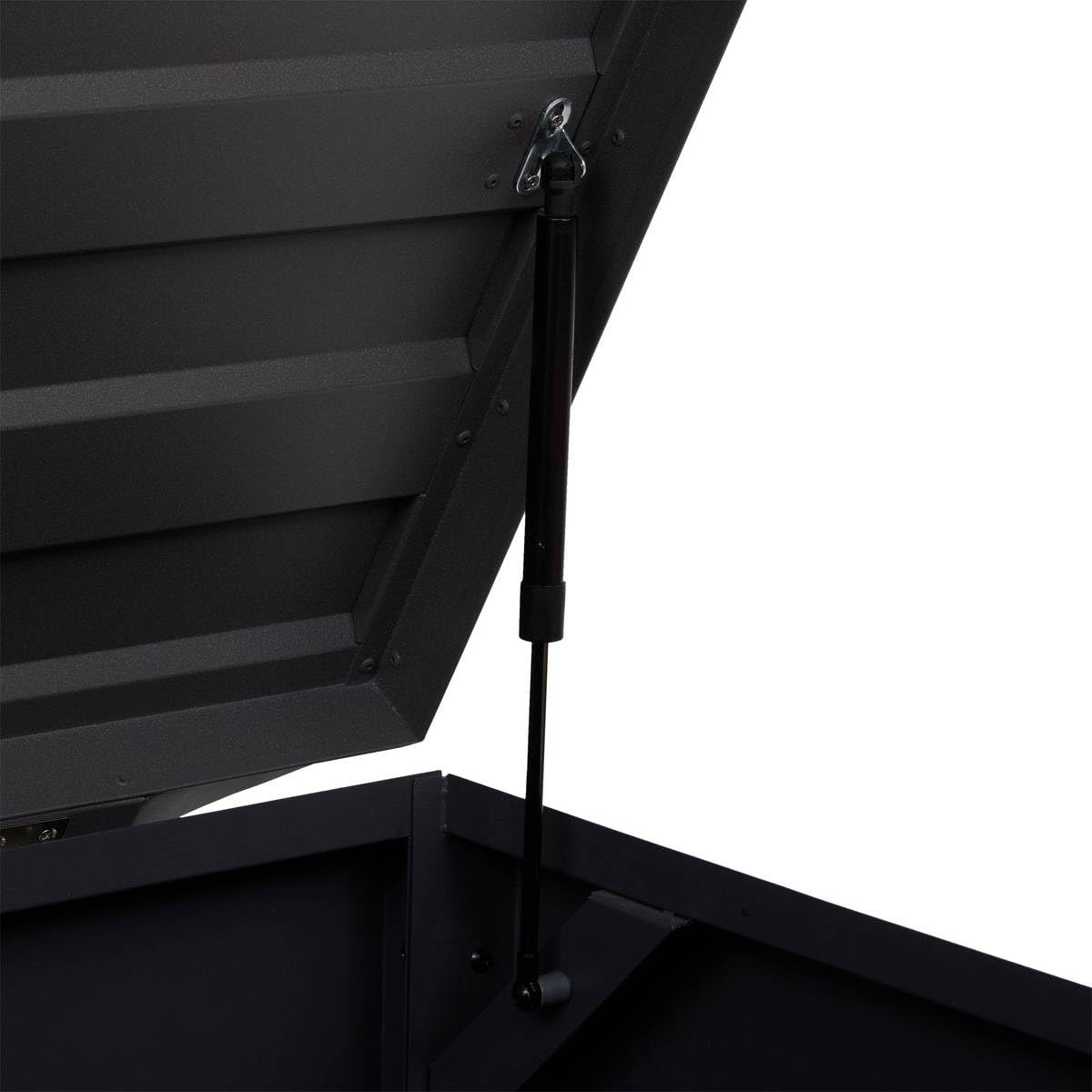 Hespéride - Coffre de rangement 350l alumia gris graphite en aluminium