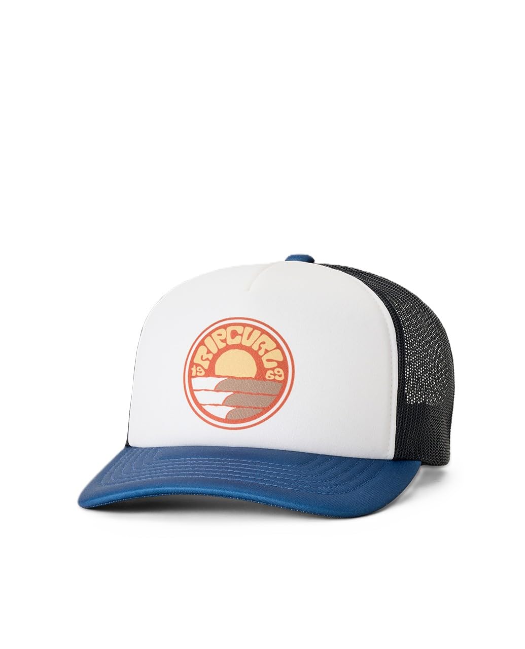 RIP CURL Men's Weekender Trucker Baseball Cap Hat Bone/Navy