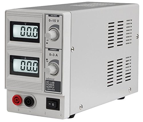 POWER SUPPLY, BENCH, LCD, 0-15V,3A | BENCH TOP POWER SUPPLIES TEST, 1 X QTY - LABPS1503