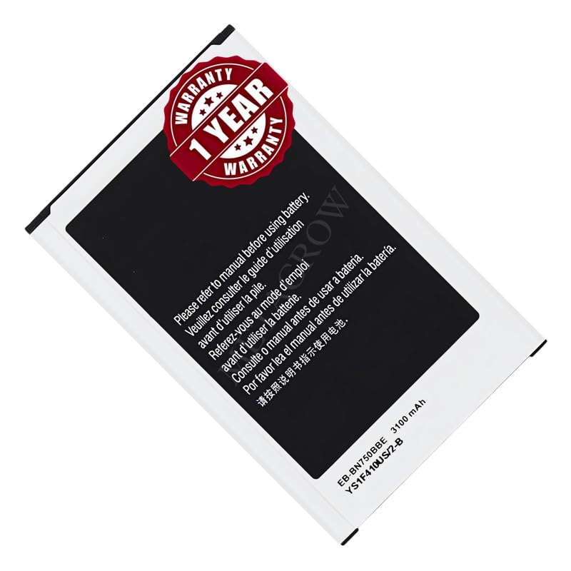 Image of Original EB-BN750BBE Battery Compatible for Samsung Galaxy Note 3 Neo - (3100mAh) - 1 Year Warranty JK1