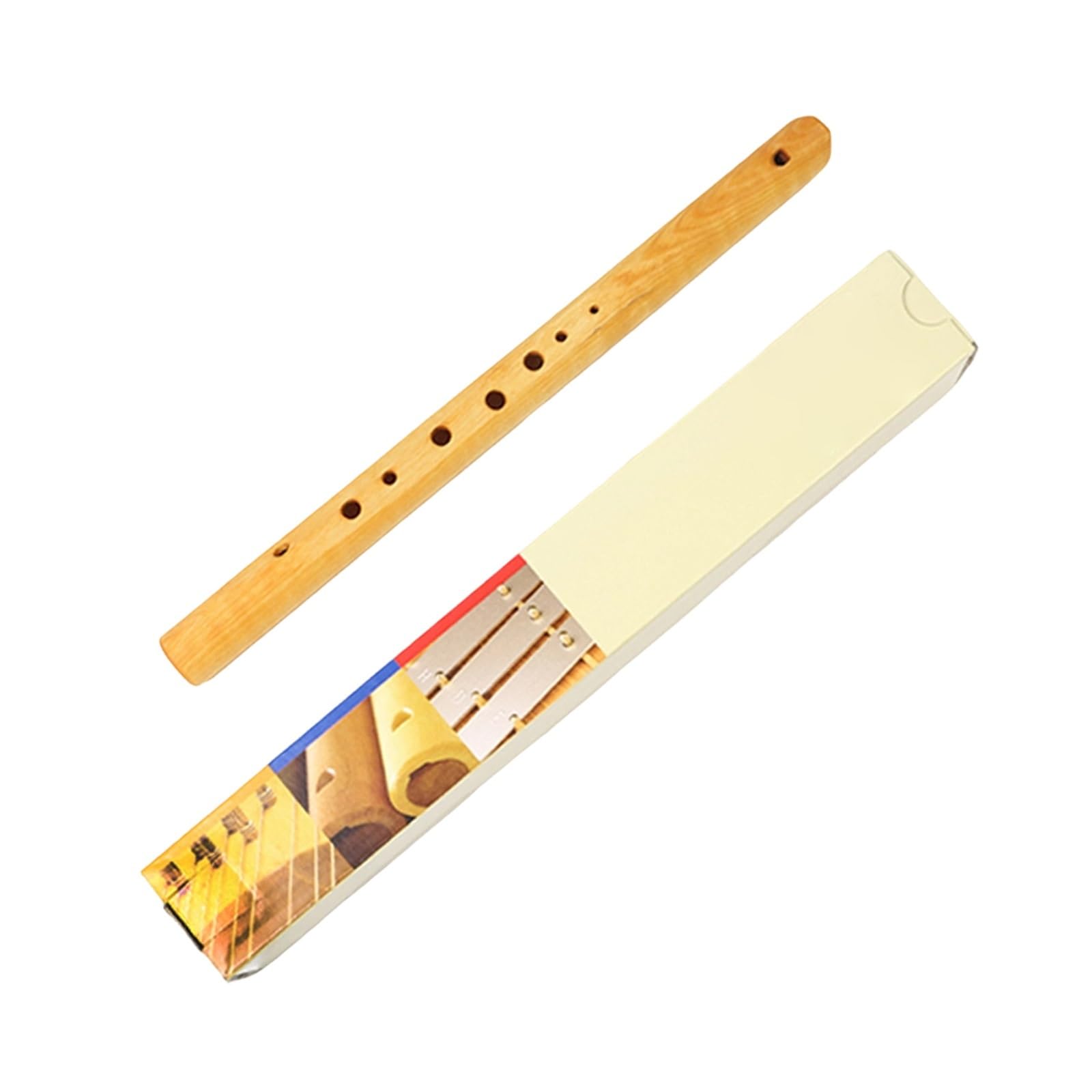 Blockflöte Musikinstrumente Sieben Noten Blockflöte 8+1 Löcher 432Hz/440Hz Holz