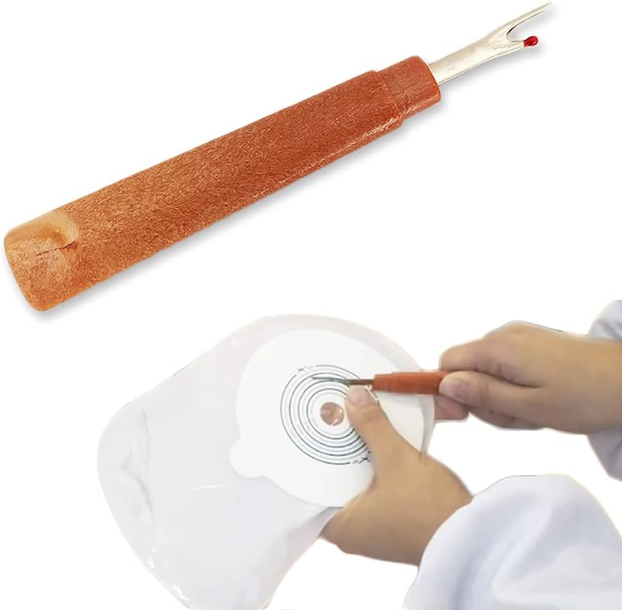 Mediss Ostomy Bag Scissor Stoma Pouch Shear Nursing Cutter 5in with